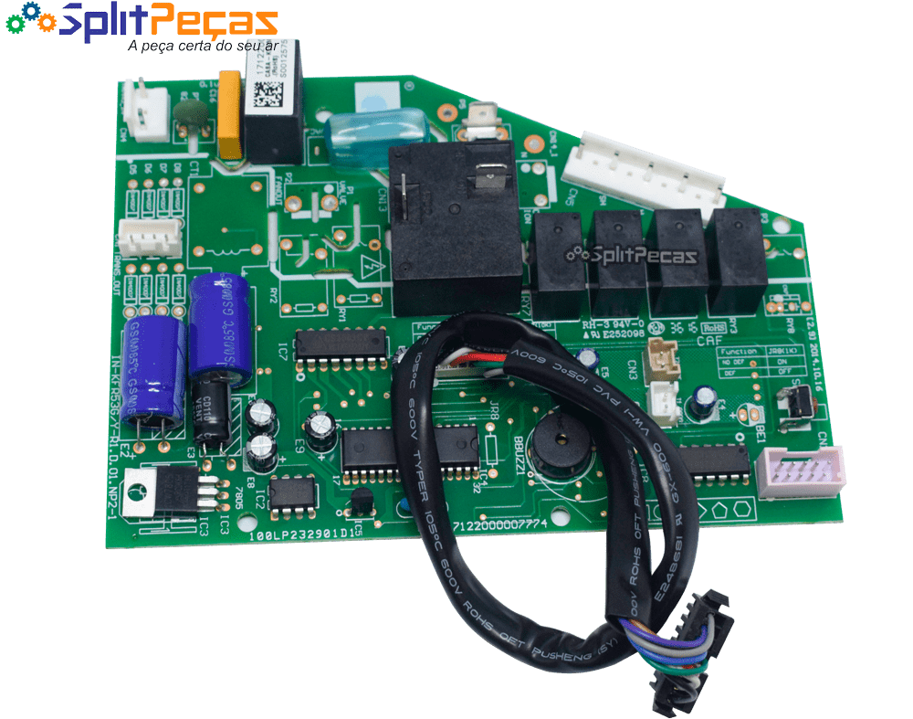 Placa da Evaporadora Midea Carrier Hi Wall 18.000 e 22.000