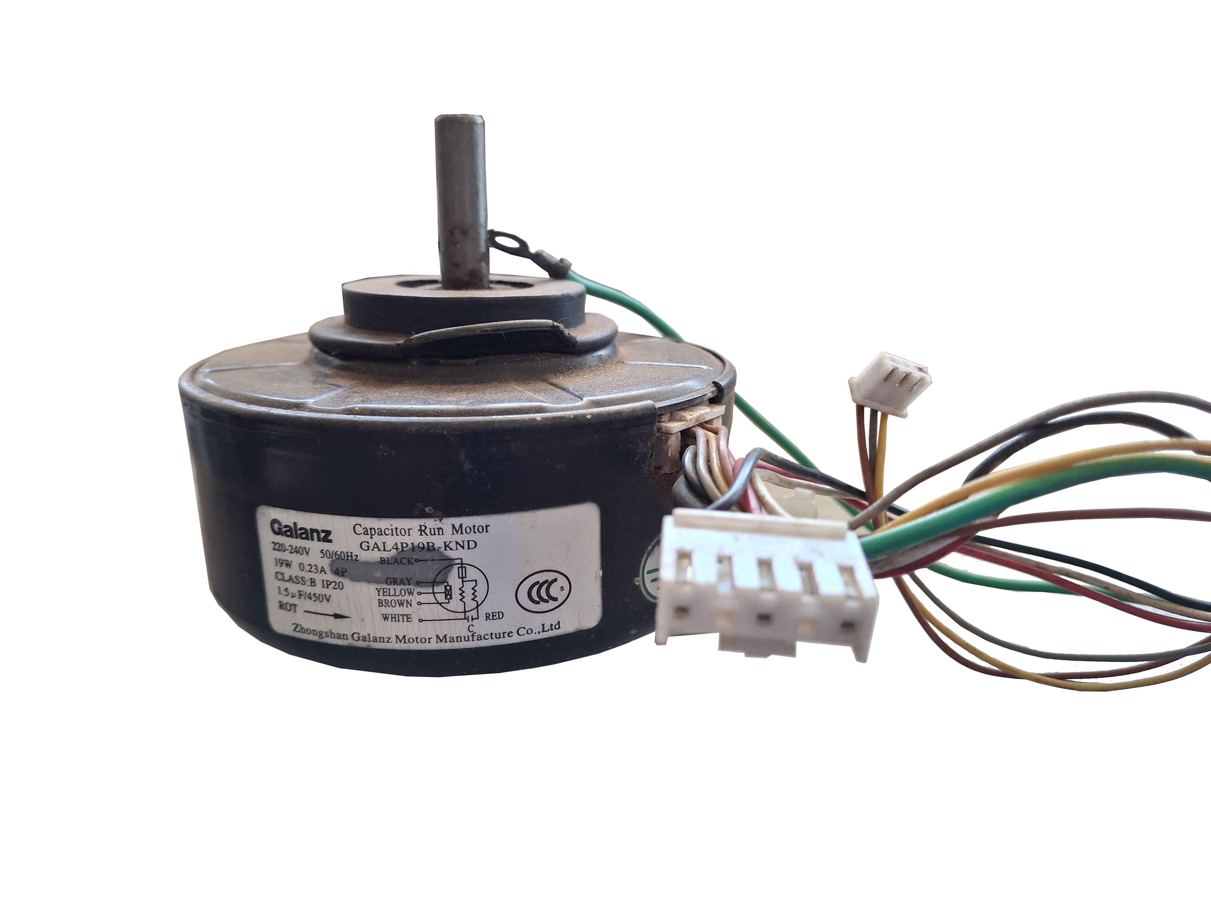 Motor Ventilador da Evaporadora York 12.000 Btus GAL4P19B-KNDMotor Evaporadora YORK