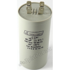 Capacitor de Partida  do Compressor 45 MF +5%  400V.AC 50/60 Hz SH ( 2 Pólos )