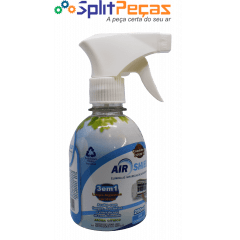 Air Shield 250ml Bactericida Limpeza Higienização para Ar Condicionado
