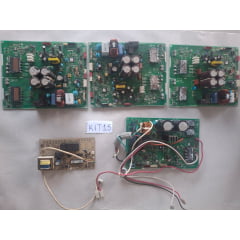 Kit 05 Placas para Ar Condicionado (Sucata - Lote 15) Kit 05 Placas para Ar Condicionado (Sucata - Lote 15)
